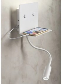 Redo 01-3210 - Applique a LED MOKA LED/6W + LED/3W/230V CRI90 bianco