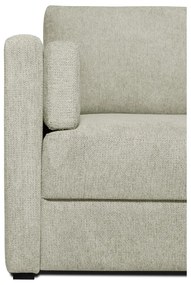 Divano letto beige 218 cm Resmo - Scandic
