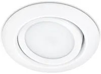 Illuminazione da Incasso da Interno a LED in Metallo Bianco Opaco