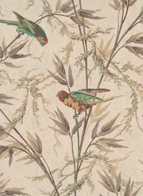 Little Greene Carta da parati Great Ormond Street - Cappuccino