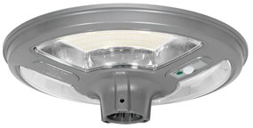 Lampione LED Solare 5000 lumen IP65 CCT e Sensore di movimento opzionale Colore Bianco Variabile CCT