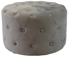 AURA - pouf rotondo in velluto