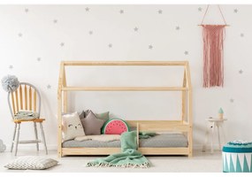 Letto per bambini in legno di pino 140x200 cm Mila MB - Adeko