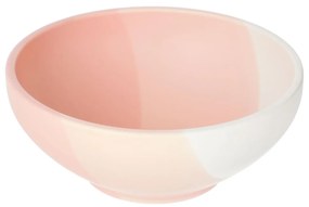 Kave Home - Tazza grande Sayuri in porcellana rosa e bianco