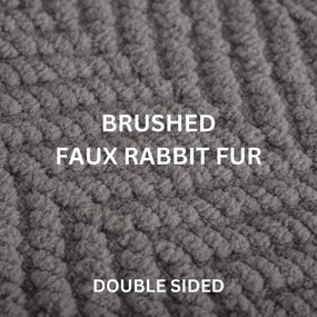 Cuscino decorativo in ciniglia 45x45 cm Renee – Tiseco Home Studio