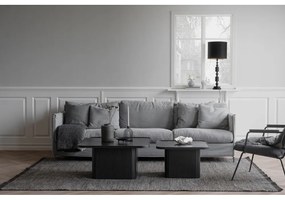 Tavolino in rovere nero 80 x 80 cm Sullivan - Rowico