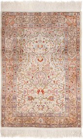 Hereke Tappeto orientale 90x130 Marrone (Tacchino) Annodato A Mano