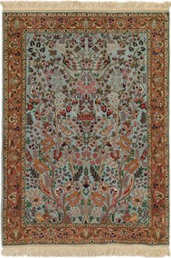 Tabriz Tappeto persiano 100 x 140 (Iran) Annodato A Mano