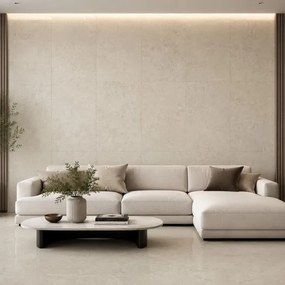 Piastrelle in LTV PVC autoadesive da pavimento parete Set 22 pz 2 mt2 30x30 effetto Marmo Beige