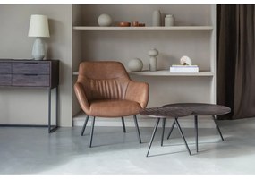 Poltrona marrone Dude - White Label