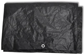Copertura per mobili da giardino con 8 occhielli 180x70x90 cm