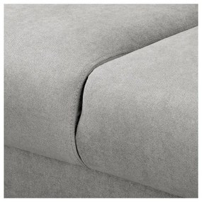 Divano angolare grigio chiaro (angolo sinistro) Beata - Ropez