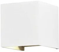 Applique led wall formato cubo colore bianco potenza 12 watt luce naturale 4000k