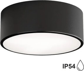 Brilagi - LED RGBW dimmerabile lampada da soffitto per bagno CLARE 1xE27/9W/230V IP54 Wi‑Fi nera