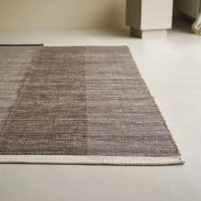 Tikamoon - Tappeto rettangolare in cotone da 150x240 cm Anjali