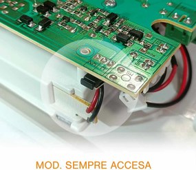 Lampada Emergenza LED da incasso o da muro Autonomia 3h S.A. o S.E. Colore Bianco Freddo 6.000K