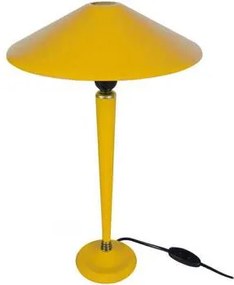 Tosel  Lampade d’ufficio lampada da comodino tondo metallo giallo  Tosel