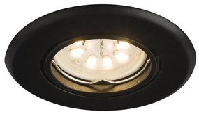 Shilo 3329 - Faretto da incasso TOKIO 1xGU10/15W/230V nero