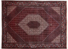 Bidjar Tappeto persiano 350x260 Blu (Iran) Annodato A Mano