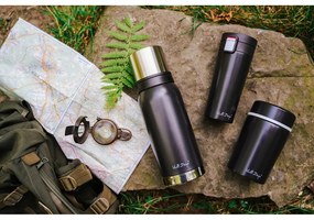 Termos da viaggio nero per il pranzo Fuori, 500 ml - Vialli Design