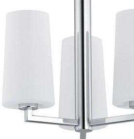 Argon 1224 - Lampadario on a pole CAMELOT 3xE27/15W/230V cromo lucido