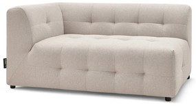 Modulo divano beige (angolo sinistro) Kleber - Bobochic Paris