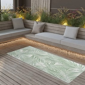 Tappeto Da Esterni Arakıl Verde 80x150 Cm İn Pp /