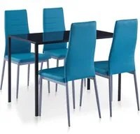 Set da Pranzo 5 pz Blu cod mxl 17179