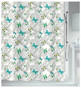 Tenda per doccia 180x200 cm Papillons – Spirella