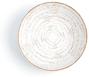Piatto Fondo Ariane Tornado Ceramica Bicolore (Ø 21 cm) (6 Unità)