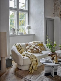 Coperta gialla in misto cotone 130x155 cm Pratello – Bloomingville