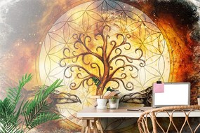 Carta da parati – Albero della vita magico