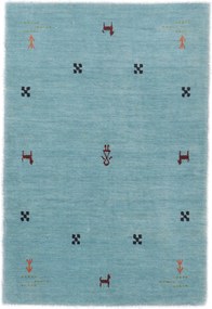 Tappeto 90x60 (Indian) Annodato A Mano