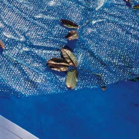 Copertura termica per piscina ovale GRE CPROV600 in polietilene 640 x 370 cm