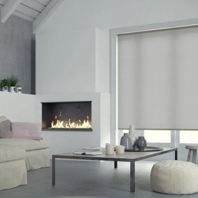 Tenda a rullo filtrante Screen Valencia grigio chiaro 60x190 cm