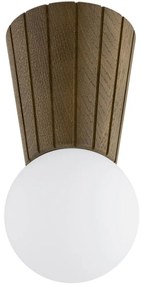 Argon 8974 - Plafoniera da bagno VOLANTE 1xG9/6W/230V IP44 Ø 12 cm marrone