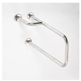 Maniglione di sostegno 23,5x38 cm in acciaio inossidabile/argento