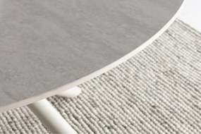 Tavolo da pranzo rotondo con piano in ceramica ø 119,5 cm Talia – Marckeric