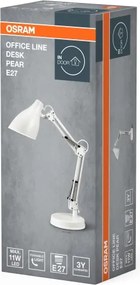 Osram - Lampada da scrivania DESK LINE 1xE27/11W/230V bianca