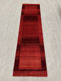 Loribaft Tappeto persiano 80x310 Rosso (Iran) Annodato A Mano