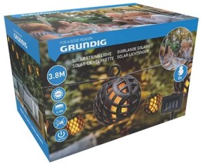 Catena LED solare 3,8m 8xLED/1,2V