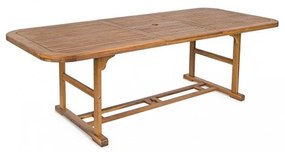 Tavolo Per esterno Noemi Allungabile in Legno 180-240x100x h 74cm