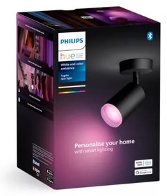 Philips Hue FUGATO LED RGBW dimmerabile 1xGU10/4,2W/230V nero