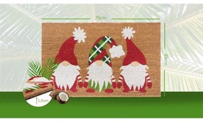Tappetino con motivo natalizio in fibra di cocco 45x75 cm - Hanse Home