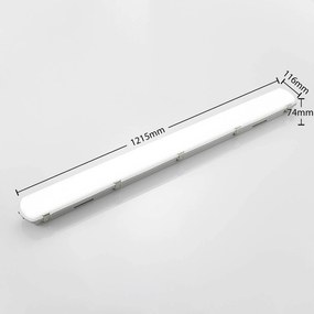 Lampada LED resistente all'umiditá Arcchio, lunghezza 121,5 cm, set da 5