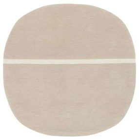 Normann Copenhagen - Oona Rug 140x140 Sand Normann Copenhagen