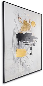 Quadro con elementi dipinti a mano 70x100 cm Fantasia I - Styler