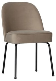 Sedie da pranzo in set beige in velluto 2 pz Vogue – WOOOD