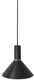 Ferm Living - Collect Lampada a Sospensione Cone Low Black/Brass Ferm Living