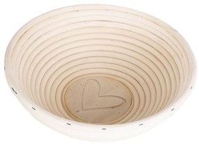 Teglia per pane in rattan , ⌀ 21 cm Srdce - Orion